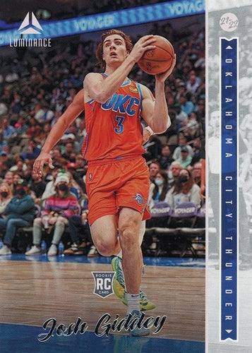 #247 Josh Giddey - Oklahoma City Thunder - 2021-22 Panini Chronicles Basketball
