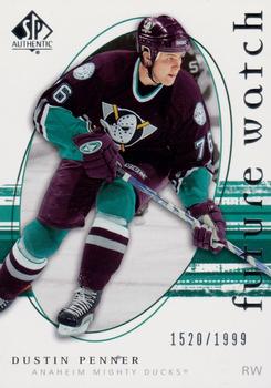 #247 Dustin Penner - Anaheim Mighty Ducks - 2005-06 SP Authentic Hockey