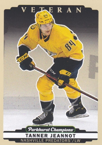 #247 Tanner Jeannot - Nashville Predators - 2022-23 Parkhurst Champions Hockey