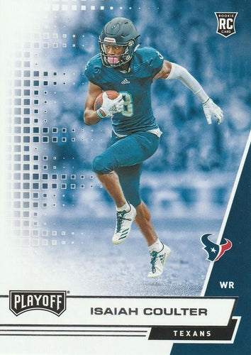 #247 Isaiah Coulter - Houston Texans - 2020 Panini Playoff Football