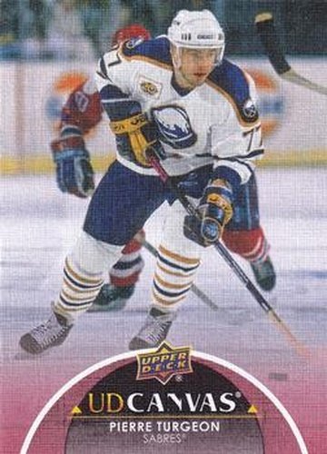 #C247 Pierre Turgeon - Buffalo Sabres - 2021-22 Upper Deck - UD Canvas Hockey