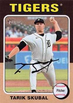 #247 Tarik Skubal - Detroit Tigers - 2024 Topps Heritage Baseball
