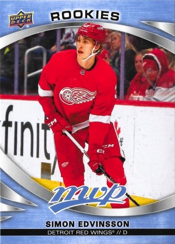 #247 Simon Edvinsson - Detroit Red Wings - 2023-24 Upper Deck MVP Hockey