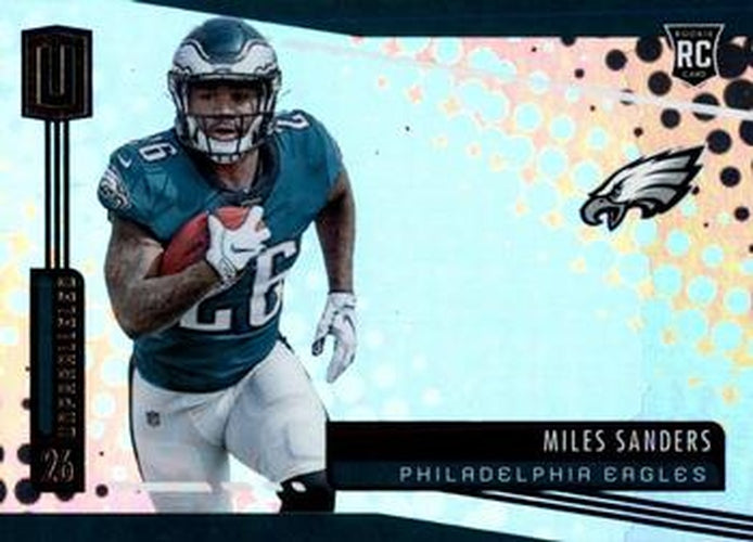 #247 Miles Sanders - Philadelphia Eagles - 2019 Panini Unparalleled Football