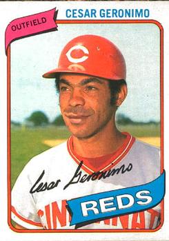 #247 Cesar Geronimo - Cincinnati Reds - 1980 O-Pee-Chee Baseball