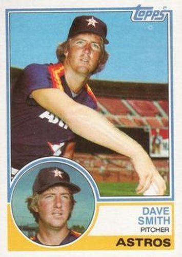 #247 Dave Smith - Houston Astros - 1983 Topps Baseball