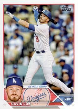 #247 Gavin Lux - Los Angeles Dodgers - 2023 Topps Baseball