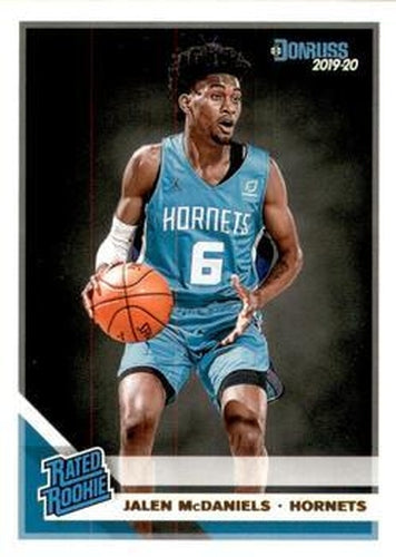 #247 Jalen McDaniels - Charlotte Hornets - 2019-20 Donruss Basketball