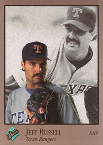 #247 Jeff Russell - Texas Rangers - 1992 Studio Baseball