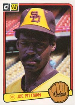 #247 Joe Pittman - San Diego Padres - 1983 Donruss Baseball