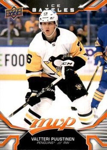 #247 Valtteri Puustinen - Pittsburgh Penguins - 2022-23 Upper Deck MVP - Ice Battles Hockey
