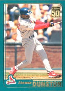 #247 Shawon Dunston - St. Louis Cardinals - 2001 Topps Baseball