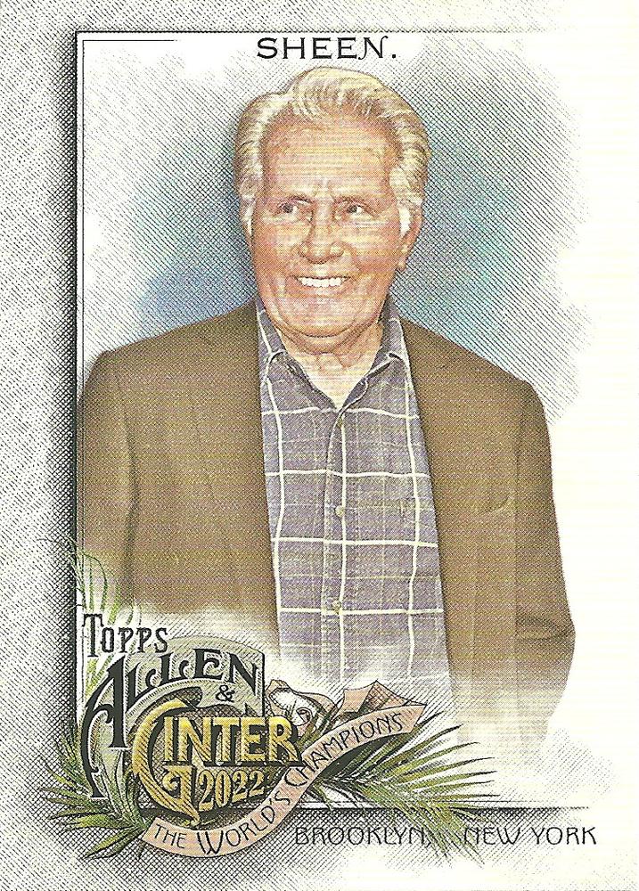 #247 Martin Sheen - 2022 Topps Allen & Ginter Baseball