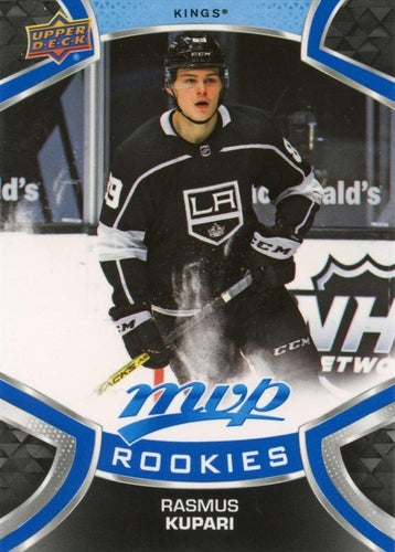 #247 Rasmus Kupari - Los Angeles Kings - 2021-22 Upper Deck MVP - Blue Hockey