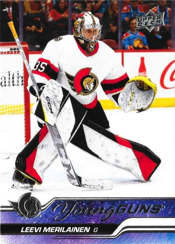 #247 Leevi Merilainen - Ottawa Senators - 2023-24 Upper Deck Hockey