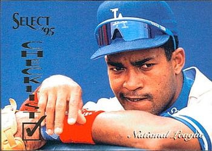 #247 National League Checklist - 1995 Select Baseball