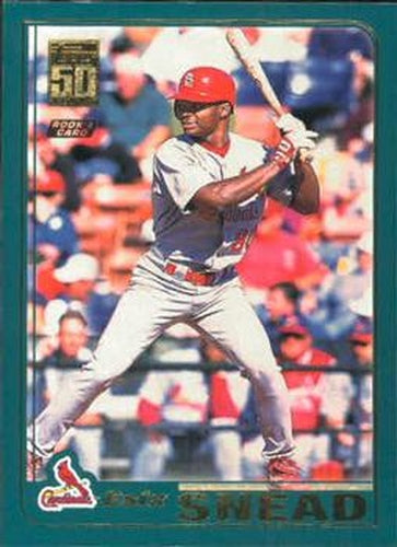 #T248 Esix Snead - St. Louis Cardinals - 2001 Topps Traded & Rookies Baseball