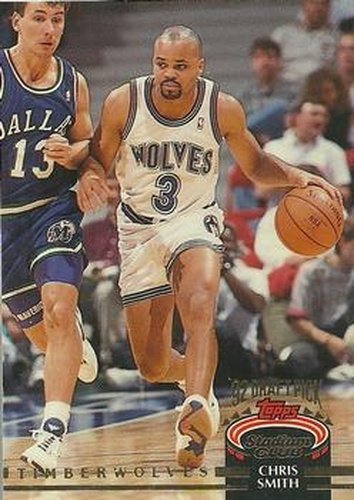 #248 Chris Smith - Minnesota Timberwolves - 1992-93 Stadium Club Basketball