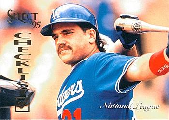 #248 National League Checklist - 1995 Select Baseball