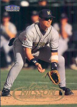 #248 Dave Nilsson - Milwaukee Brewers - 1998 Fleer Tradition Baseball