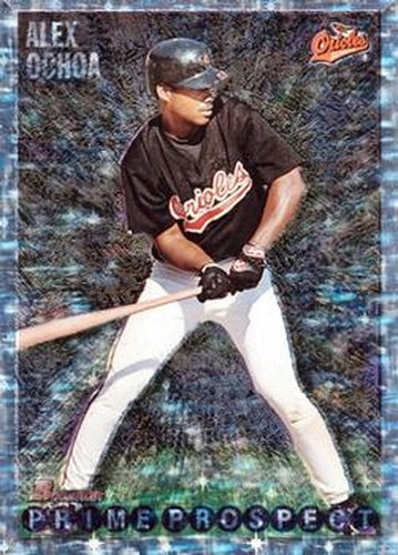 #248 Alex Ochoa - Baltimore Orioles - 1995 Bowman Baseball