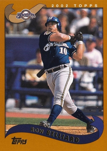 #248 Ron Belliard - Milwaukee Brewers - 2002 Topps Baseball