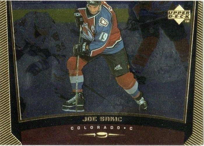 #248 Joe Sakic - Colorado Avalanche - 1998-99 Upper Deck Gold Reserve Hockey