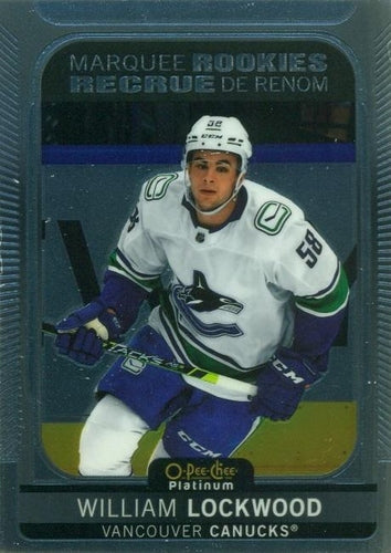 #248 William Lockwood - Vancouver Canucks - 2021-22 O-Pee-Chee Platinum Hockey