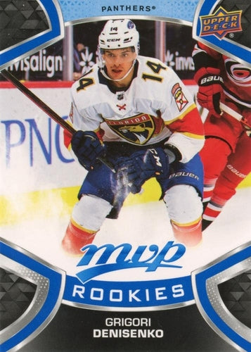#248 Grigori Denisenko - Florida Panthers - 2021-22 Upper Deck MVP - Blue Hockey