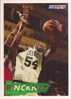 #248 Ed Pinckney - Boston Celtics - 1993-94 Fleer Basketball