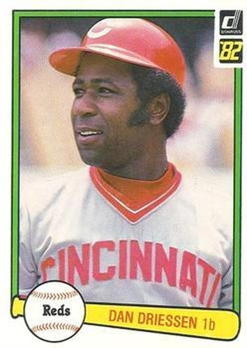 #248 Dan Driessen - Cincinnati Reds - 1982 Donruss Baseball