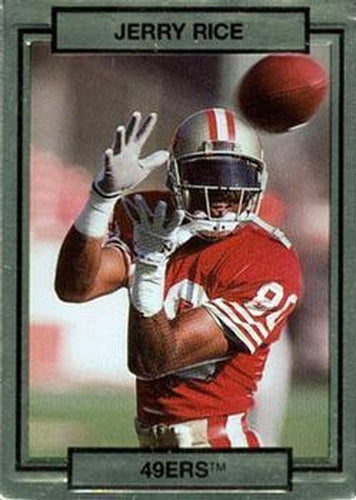 #248 Jerry Rice - San Francisco 49ers - 1990 Action Packed Football