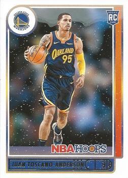#248 Juan Toscano-Anderson - Golden State Warriors - 2021-22 Hoops Winter Basketball
