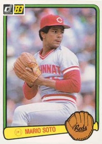 #248 Mario Soto - Cincinnati Reds - 1983 Donruss Baseball