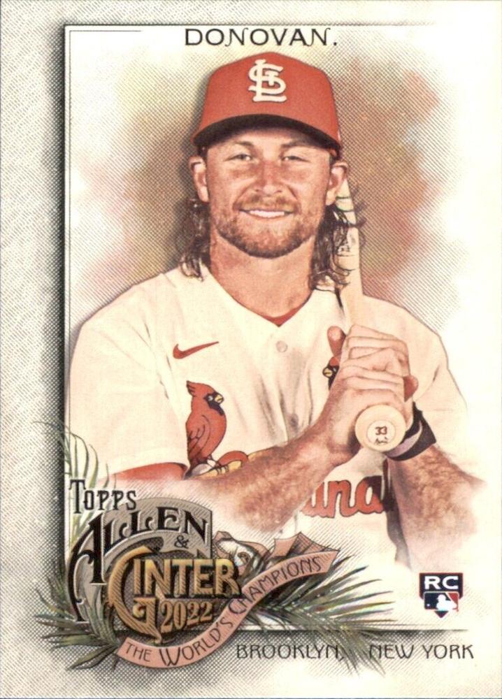 #248 Brendan Donovan - St. Louis Cardinals - 2022 Topps Allen & Ginter Baseball