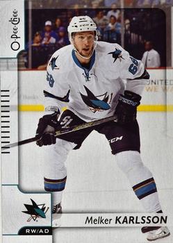 #248 Melker Karlsson - San Jose Sharks - 2017-18 O-Pee-Chee Hockey