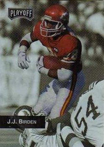 #248 J.J. Birden - Kansas City Chiefs - 1993 Playoff Football