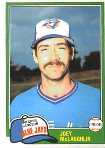 #248 Joey McLaughlin - Toronto Blue Jays - 1981 O-Pee-Chee - Gray Back Baseball