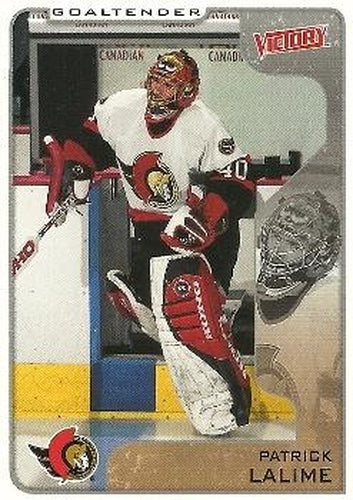 #248 Patrick Lalime - Ottawa Senators - 2001-02 Upper Deck Victory Hockey