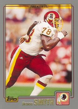 #248 Bruce Smith - Washington Redskins - 2001 Topps Football