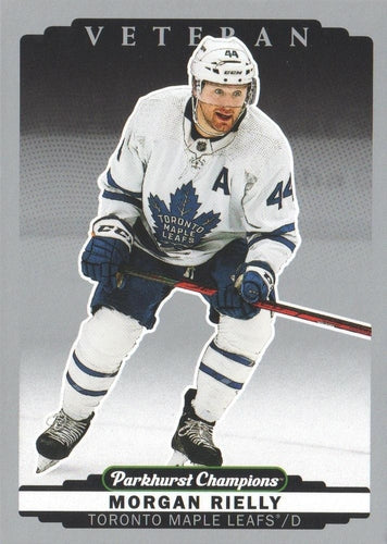 #248 Morgan Rielly - Toronto Maple Leafs - 2022-23 Parkhurst Champions - Silver Hockey