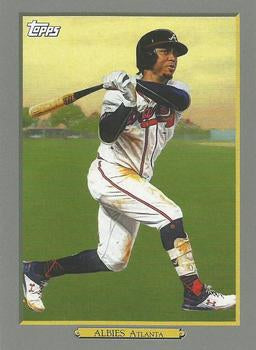 #TR-3 Ozzie Albies - Atlanta Braves - 2020 Topps Update - Turkey Red 2020 Baseball