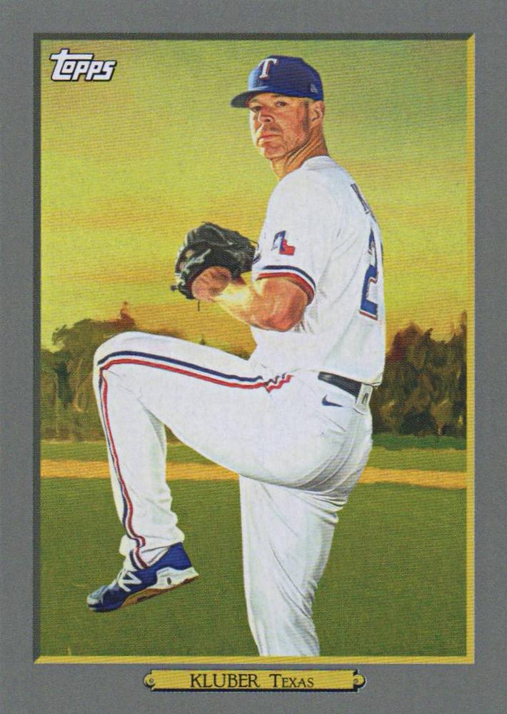 #TR-41 Corey Kluber - Texas Rangers - 2020 Topps Update - Turkey Red 2020 Baseball