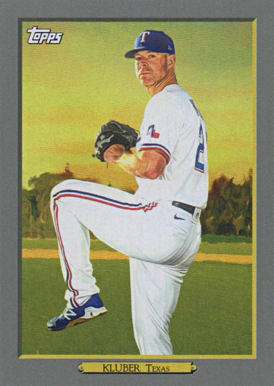 #TR-41 Corey Kluber - Texas Rangers - 2020 Topps Update - Turkey Red 2020 Baseball