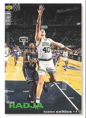 #249 Dino Radja - Boston Celtics - 1995-96 Collector's Choice Basketball