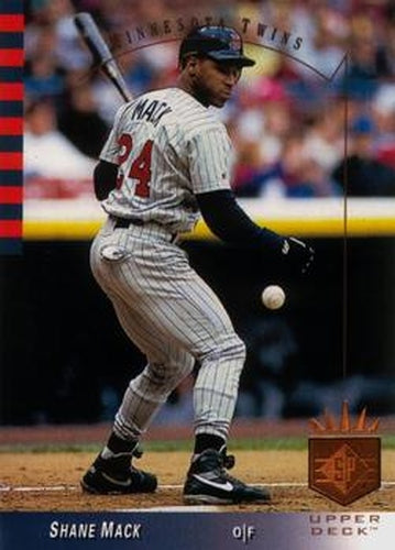 #249 Shane Mack - Minnesota Twins - 1993 SP Baseball