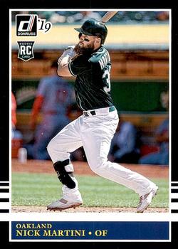 #249 Nick Martini - Oakland Athletics - 2019 Donruss Baseball