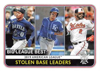 #249 Mallex Smith / Adalberto Mondesi / Jonathan Villar - Seattle Mariners / Kansas City Royals / Baltimore Orioles - 2020 Topps Big League Baseball