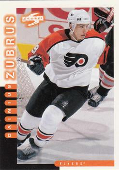 #249 Dainius Zubrus - Philadelphia Flyers - 1997-98 Score Hockey