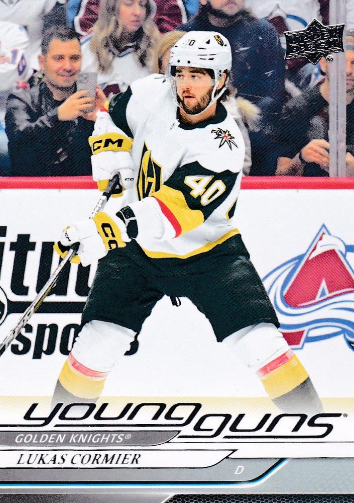 #249 Lukas Cormier - Vegas Golden Knights - 2024-25 Upper Deck Hockey